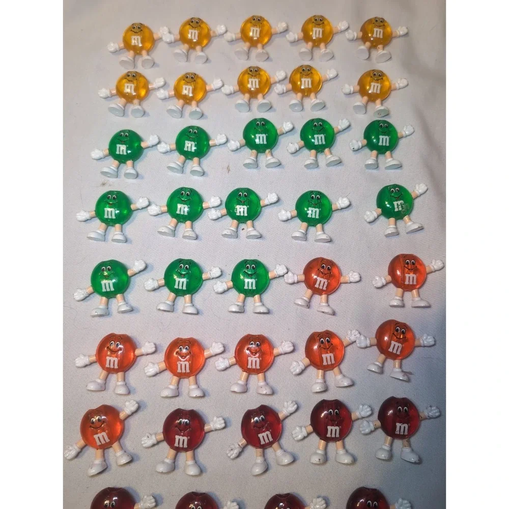 39x Vintage M&M MM Christmas Lights String Light Covers 1990s 4 Colors